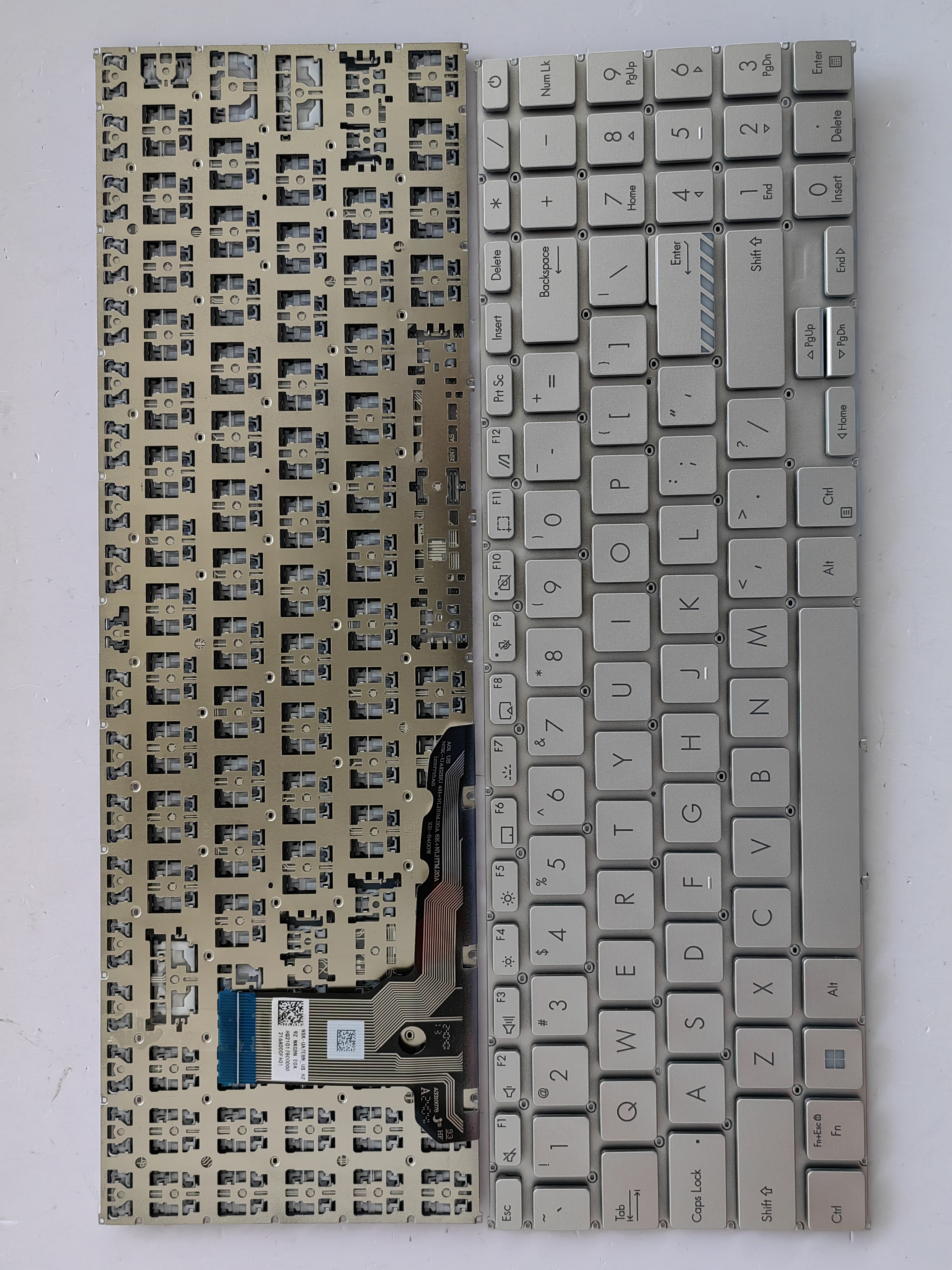 Picture of New Replacement Laptop Keyboard For ASUS K3605/K3604/15X/K3504/M3504/S3504/E1504 SILVER (OEM) US Layout
